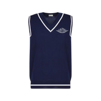 Dior x Air Jordan Sleeveless Sweater 'Navy'