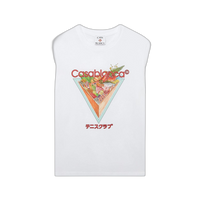 Casablanca Tennis Club Icon Printed T-Shirt 'White' - M AW25 JTS 001 01 WHIT