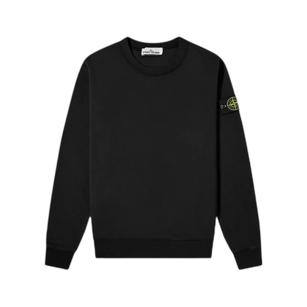 Stone Island Garment Dyed Crewneck Sweatshirt 'Black'