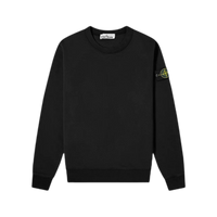 Stone Island Garment Dyed Crewneck Sweatshirt 'Black'