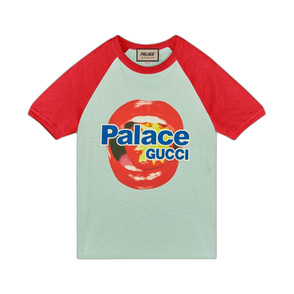 Gucci x Palace Printed Cotton Jersey T-Shirt 'White'