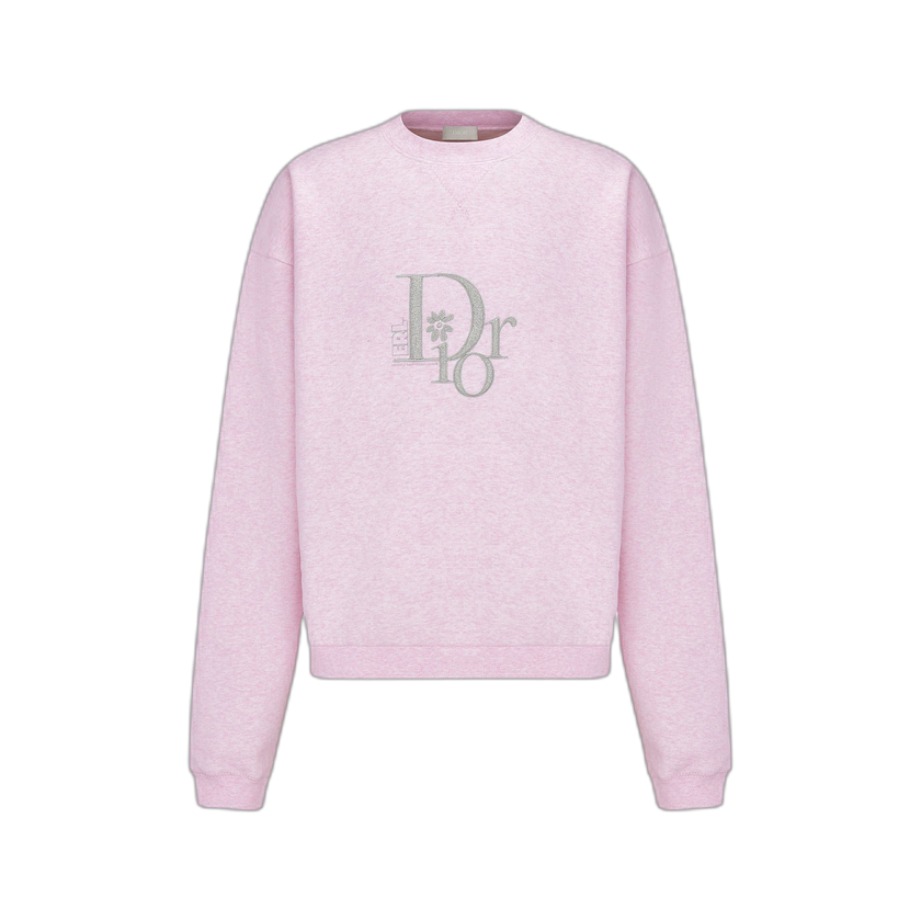 Dior x ERL Oversized Sweatshirt 'Pink'