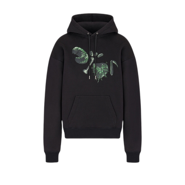 Dior x Cactus Jack Oversized Hooded Sweatshirt 'Black'