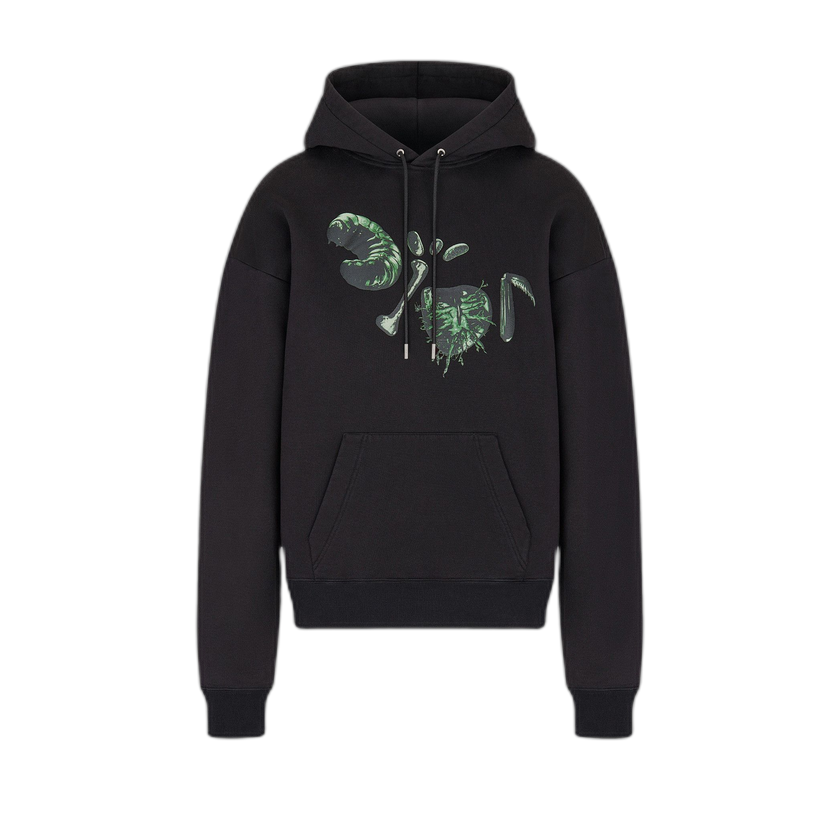 Dior x Cactus Jack Oversized Hooded Sweatshirt 'Black'