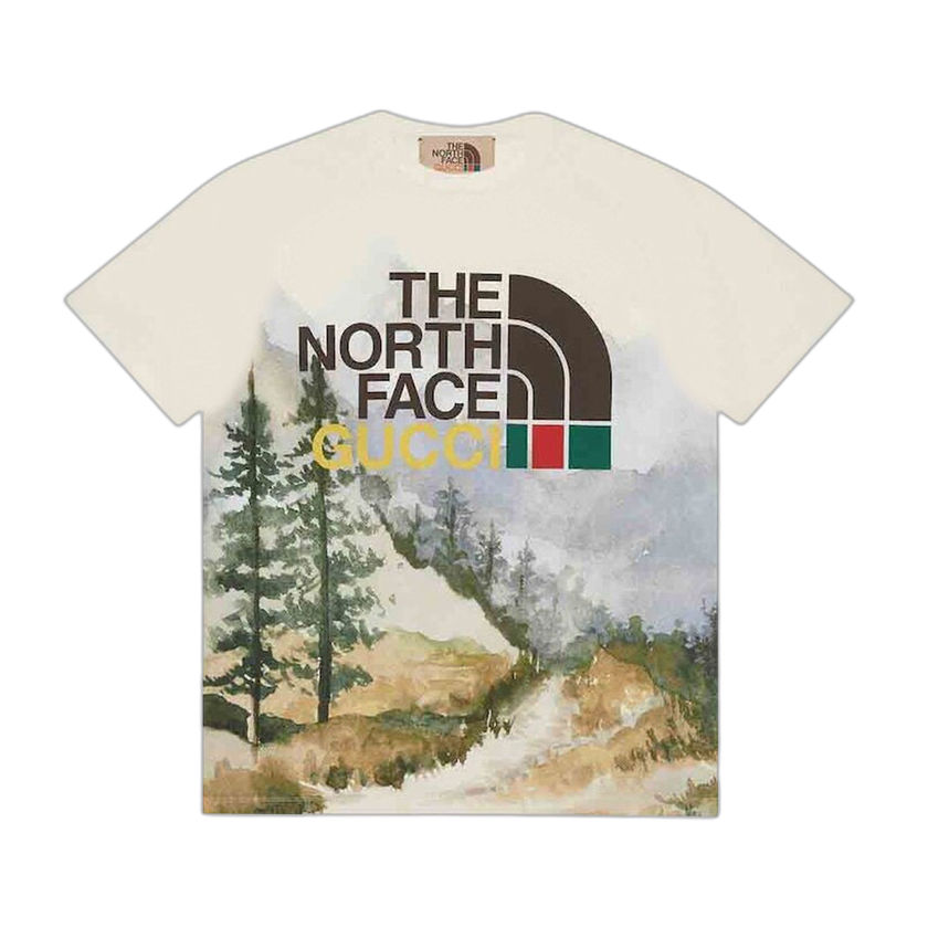 Gucci x The North Face T-Shirt 'Trail Print'