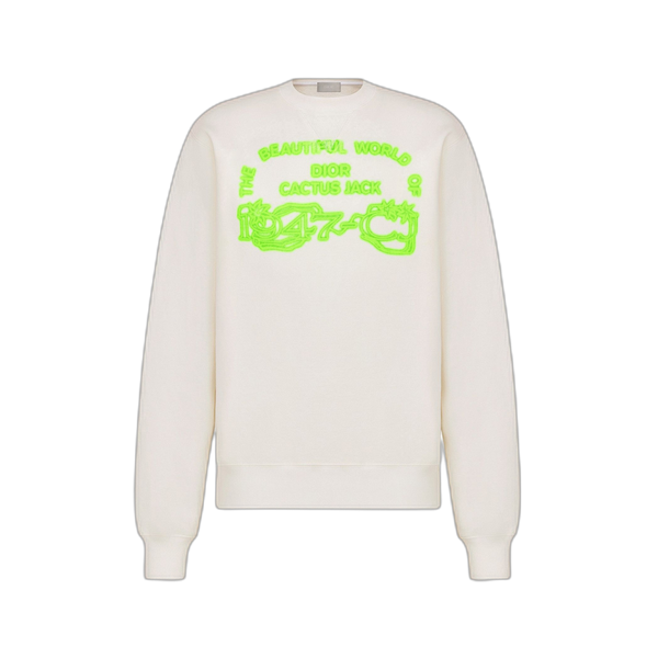 Dior x Cactus Jack Sweatshirt 'White'