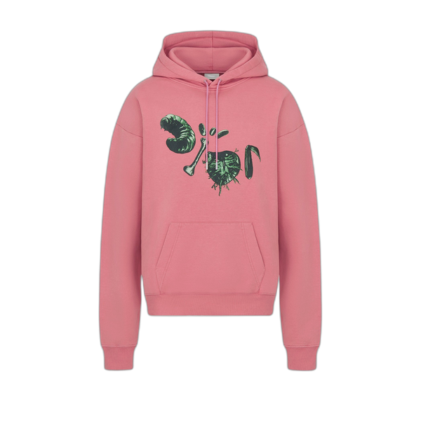 Dior x Cactus Jack Oversized Hooded Sweatshirt 'Pink'