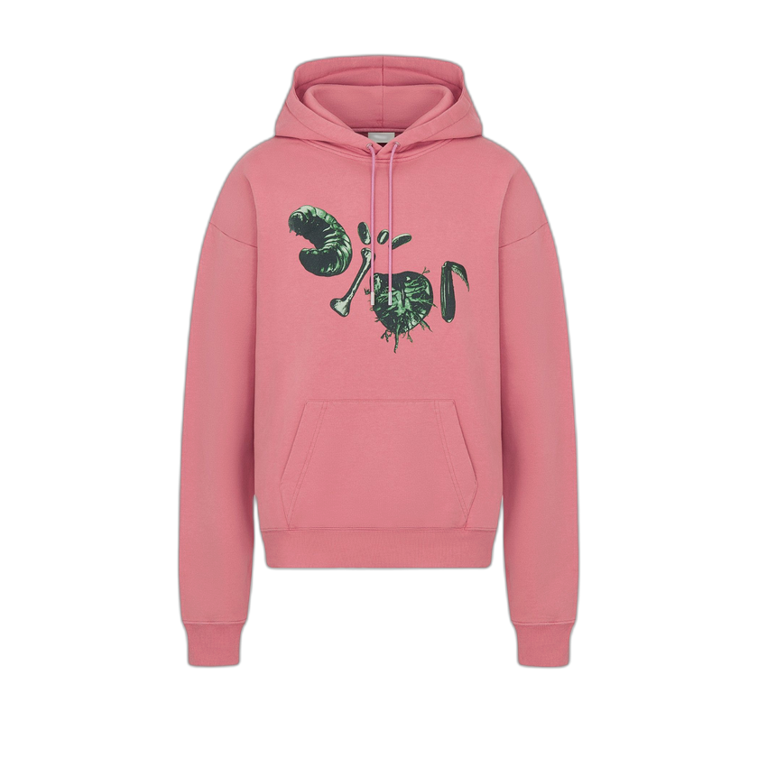 Dior x Cactus Jack Oversized Hooded Sweatshirt 'Pink'
