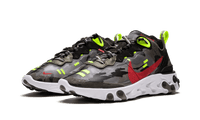 Nike React Element 87 Medium Olive Volt Crimson