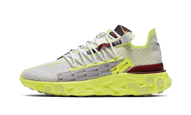 Nike React Runner ISPA Platinum Tint Volt Glow