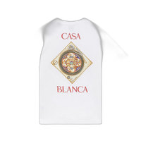 Casablanca Plafond Orne De Musique Classic T-Shirt 'White' - M SS26 JTS 001 02 WHIT