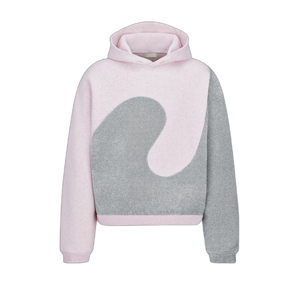 Dior x ERL Relaxed Fit Hooded Sweatshirt 'Pink'