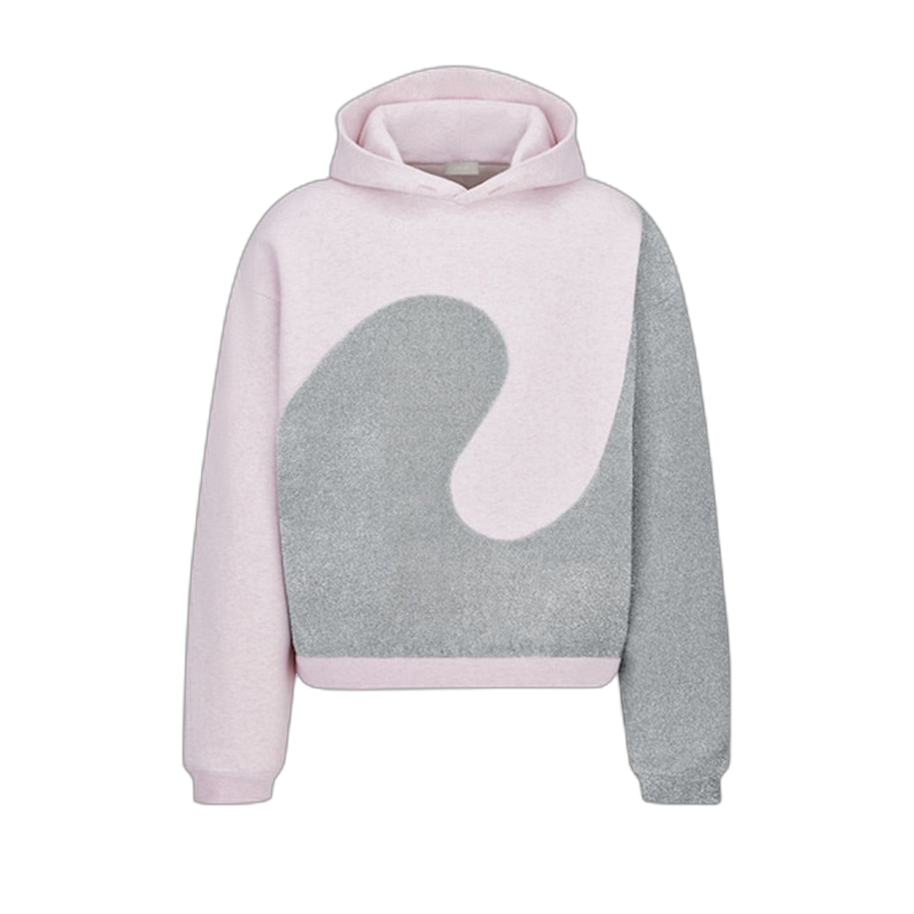 Dior x ERL Relaxed Fit Hooded Sweatshirt 'Pink'