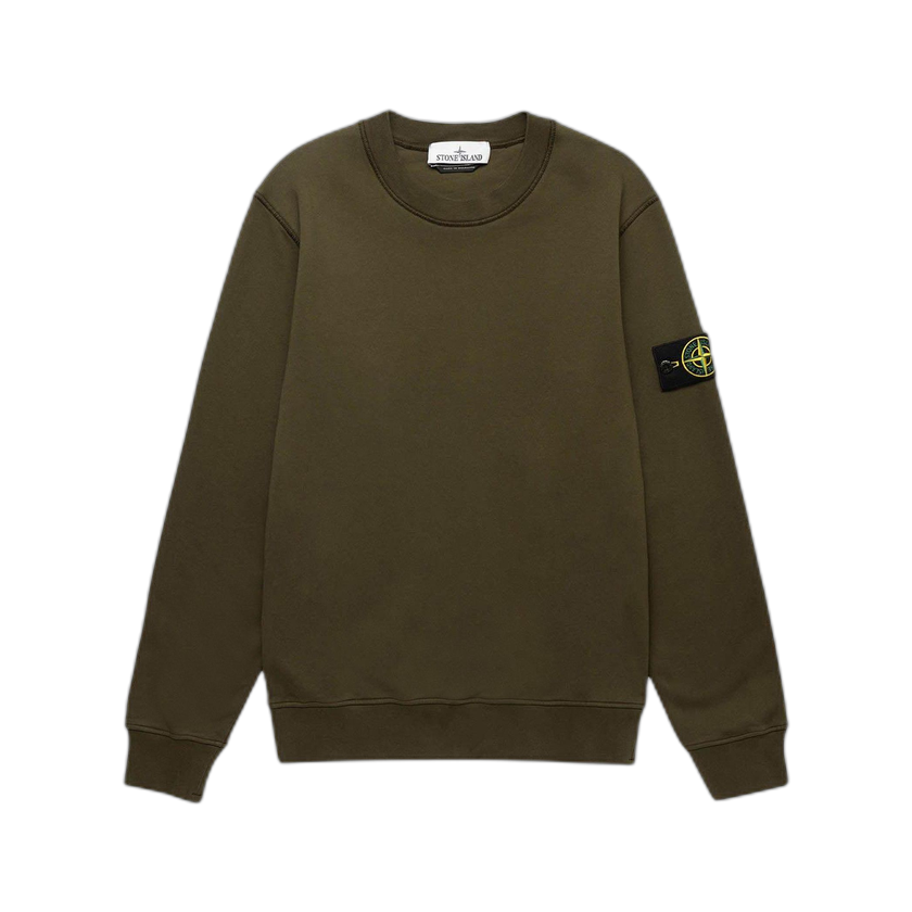 Stone Island Crewneck Sweatshirt 'Olive'