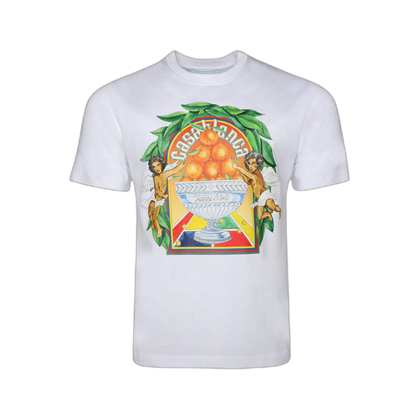 Casablanca Triomphe D'Orange T-Shirt 'White'
