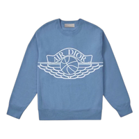 Dior x Air Jordan Wings Sweater 'Blue'