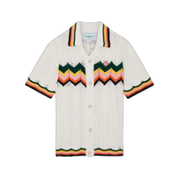 Casablanca Chevron Lace Shirt 'White/Multicolor'
