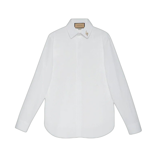 Gucci Poplin Tailored Shirt 'Off White'