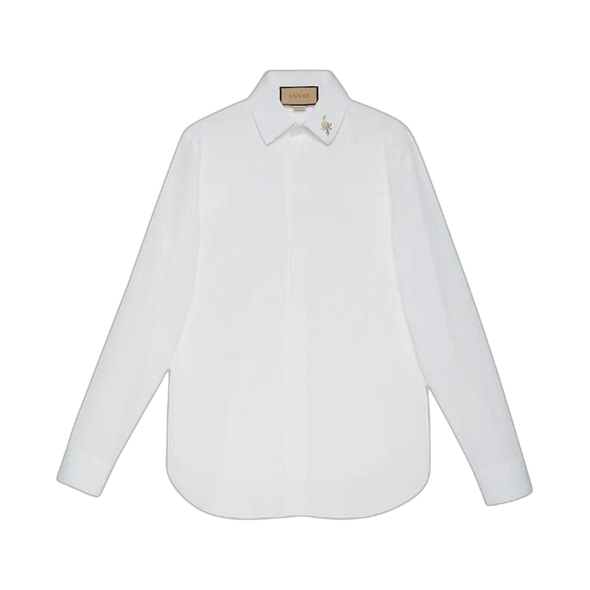 Gucci Poplin Tailored Shirt 'Off White'