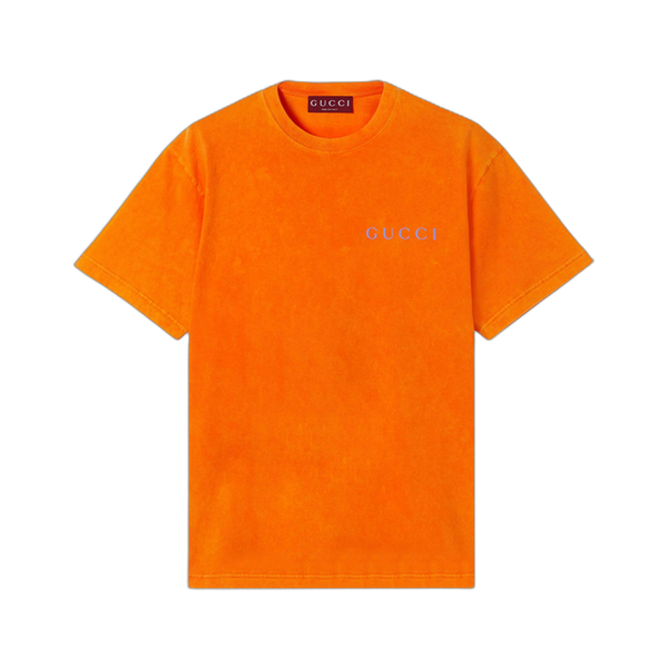 Gucci Printed Jersey T-Shirt 'Orange'