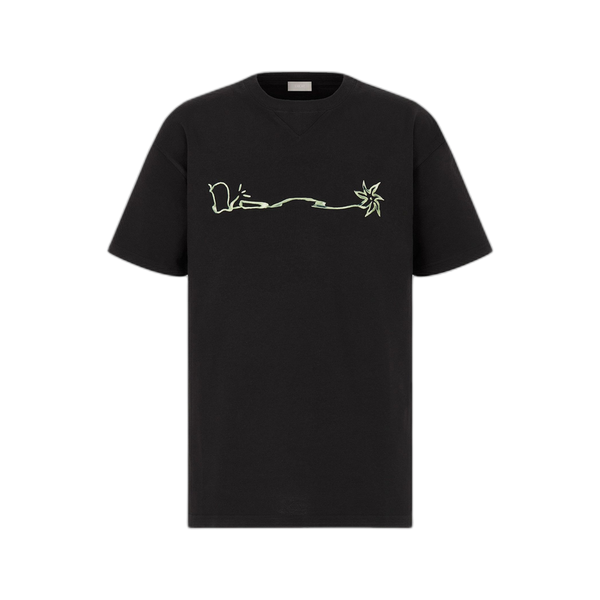 Dior x Cactus Jack Oversized T-Shirt 'Black'