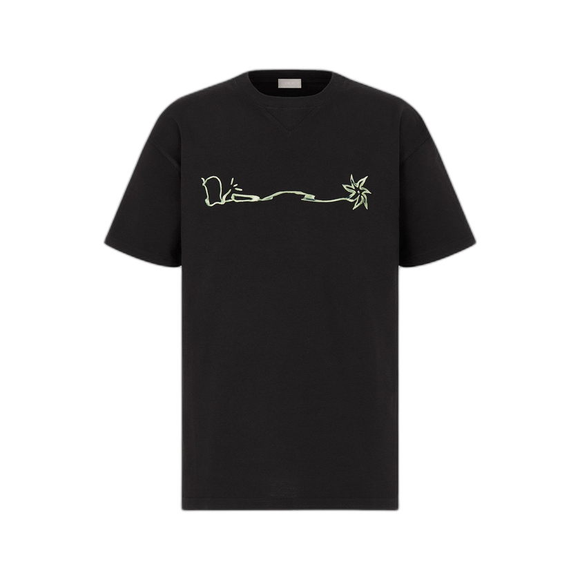 Dior x Cactus Jack Oversized T-Shirt 'Black'